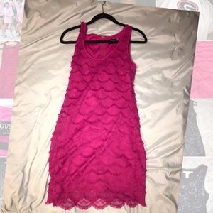 GUESS pink dress